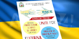 Pagani un marcia di pace per l'Ucraina