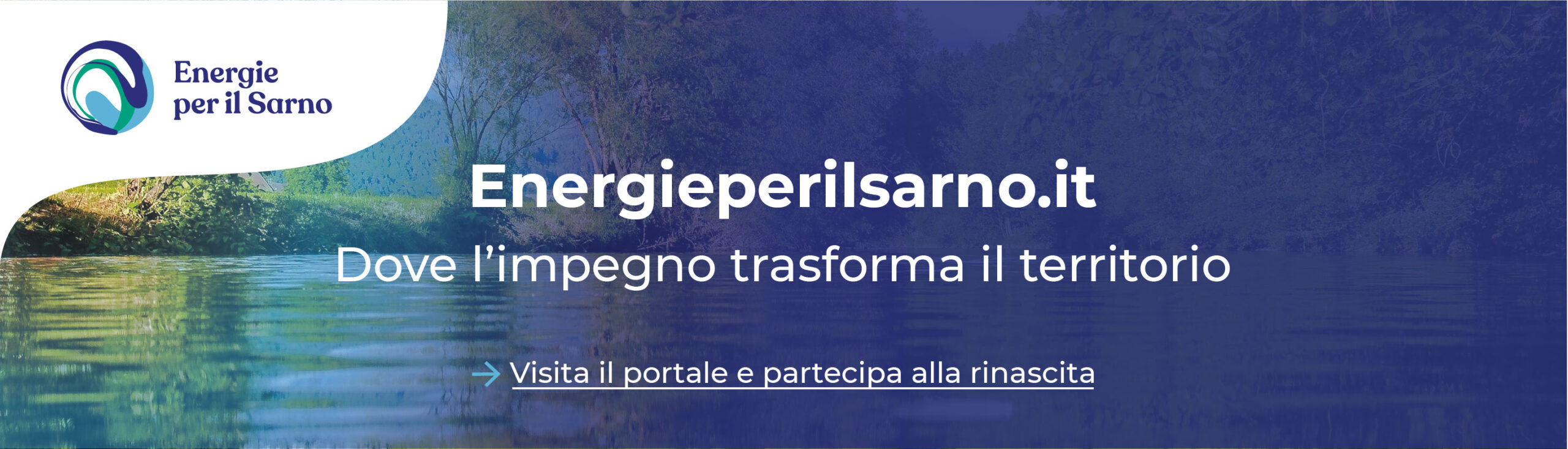 Banner Gori energie per il Sarno