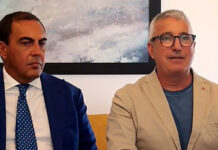 Conferenza stampa per Alberico Gambino con l'avvocato Giovanni Annunziata frame da RTA